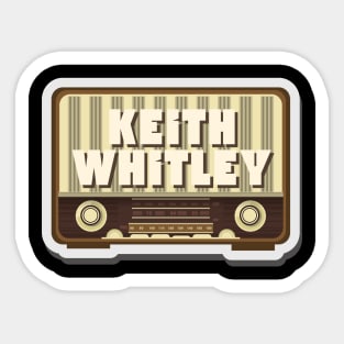 Keith Whitley Sticker
